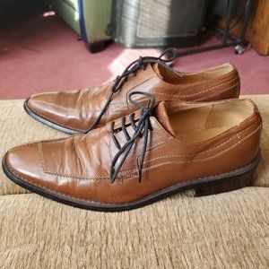 Ravello Men's Oxford Leather Shoes Size 9